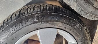 Predám originálne hliníkové disky Skoda 5x112 r15 195/65 - 7