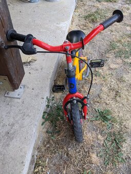 Detský bicykel Dinotti Jump s pomocnými kolieskami - 7