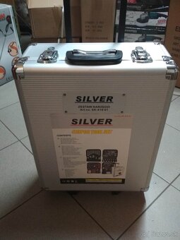 Veľká CRV sada náradia v kufríku 419 dielov-nová - 7