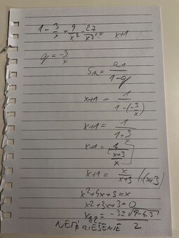 Doučovanie matematiky a fyziky - 7