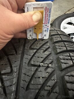 5x108 R17 7,5J ET55 + 235/55 R17 zimné GoodYear - 7