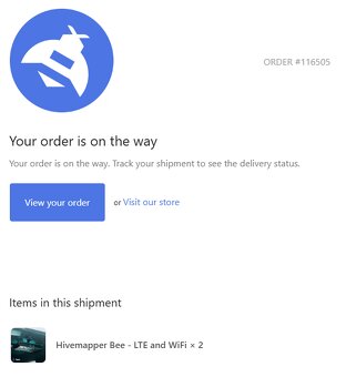 Hivemapper Bee LTE + Wifi, Nová v krabici + 4000 HONEY bonus - 7