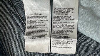 Pánske,kvalitné riflové šortky Calvin KLEIN - veľkosť 32 - 7