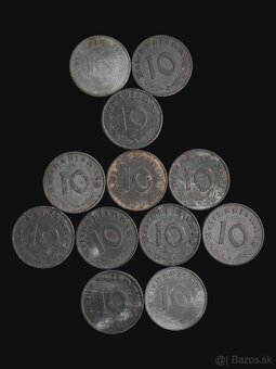 Drobné obehové mince Nemecka - 7