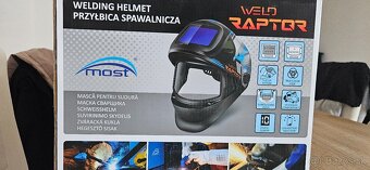 Filtrácia Optrel SWISS AIR a Zváracia kukla MOST WELD RAPTOR - 7