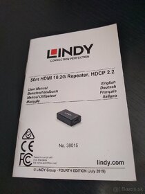 Zosilovač/repeater HDMI 2.0 do 40m, 4K@60Hz, UHD, HDCP 2.2, - 7