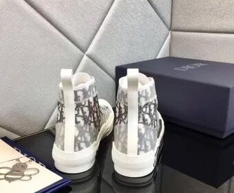 Dior B23 High Top Logo Oblique - 7