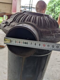 Starožitna pec piecka krbové kachle Musgrave's Original D2 - 7