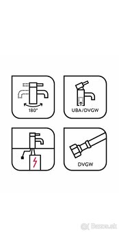Nízkotlaková kuchynská batéria Baliv KI-5150 N chróm - 7