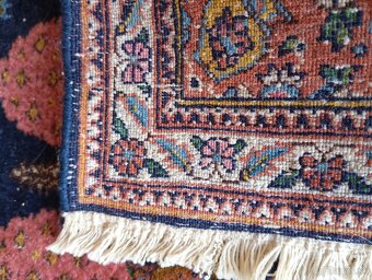 ⭐Investičný perzský hodvábny koberec Keshan 192x120 cm⭐ - 7