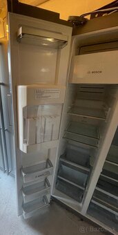 Americká chladnička Bosch Side-by-Side – Inox (NoFrost) - 7