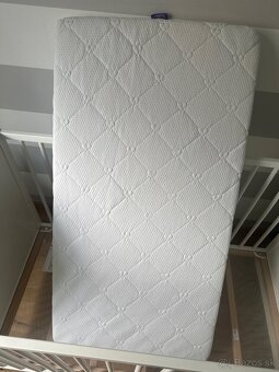 Detská postieľka Smagora, 60x120cm + kvalitný matrac - 7