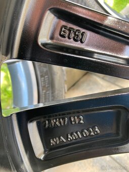 Zimná sada ŠKODA 5x100 7J ET51 215/45 R17 - 7