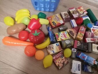 Nákupný košík, Pokladňa, tovar do obchodu - 7