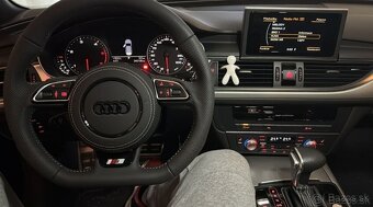 AUDI MULTIFUNKCNY VOLANT S AIRBAGOM A PADLAMI, čierna niť - 7