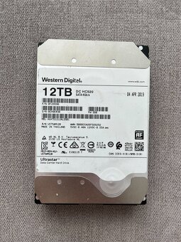 3,5" HDD Seagate / HGST / WD 12TB - 7