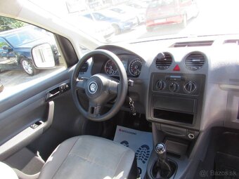 Volkswagen Caddy Dodávka 1.6 TDI, 55 kW, M5, 4 dv.-NOVÁ STK - 7