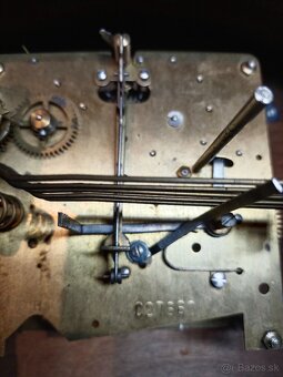 Girod France hodiny starožitný krbové stolní - 7