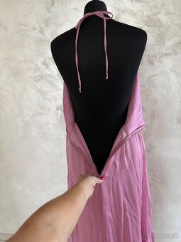 Spoločenské hodvábne šaty - 7