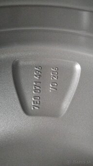 Alu 5 x 120 16" originál VW + pneu. - 7