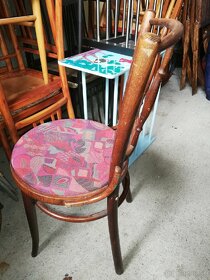 Retro stoličky stôl taburetka - 7