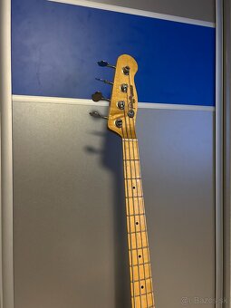 MILAN ČÍŽ HANDMADE 51" P-BASS + fender case - 7