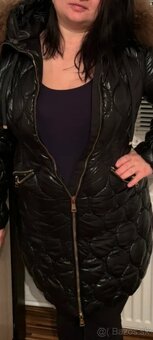 Zimná bunda s pravou kožušinou z líšky - 7