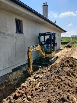 Výkopové a zemné práce - minibáger a dumper/vyklápač - 7