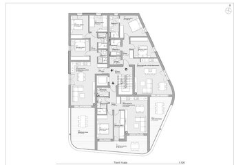 CHORVÁTSKO - Apartmány 140 m od pláže (3i) - VODICE - 7