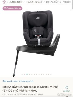 Autosedačka Britax Römer - 7