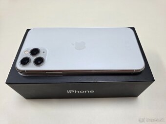 APPLE IPHONE 11PRO 64GB SILVER,ZDRAVIE BATERKY 100% - 7