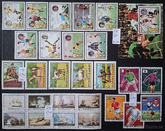 Postove znamky Mix 9 (64poloziek) - 7