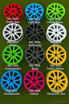 Originál BMW 7 disky Styling 93 R18 5x120 + úprava farby - 7