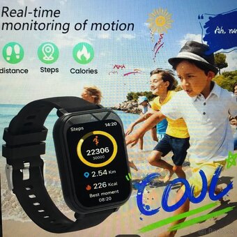 DETSKÉ SMART HODINKY - čierne - 7