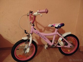 Detský bicykel 14 ružový - 7