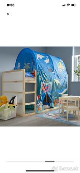 Obojstranná posteľ IKEA KURA - 7