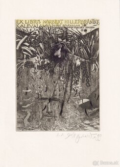 predam grafiky exlibris Karol Ondreička II. - 7