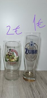 České pivové poháre 2 - 7