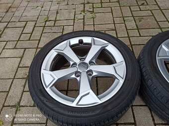 kolesa 5x112 R17 original Audi, pasuju na Škoda, VW, Seat - 7