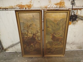 Predám rôzne starožitné obrazy - 7