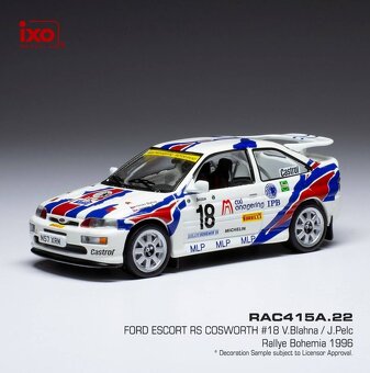 Modely Ford Rallye 1:43 IXO - 7