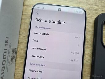 Xiaomi 15T 12GB/256 GB Gray, top, zaruka - 7