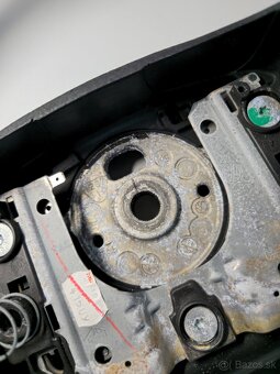 Originál VW t4 kožený volant Caravelle Multivan Transporter - 7