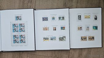 Poštové známky SLOVENSKO 2000-05 luxusné viazané knihy 6ks - 7
