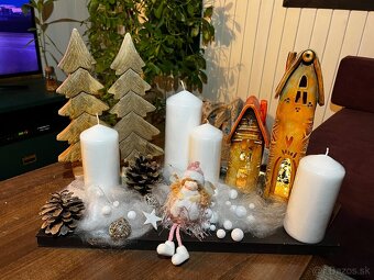 Vianočné vence, ikebany - 7