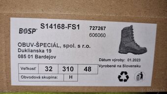 Predám kanady BOSP Squad Black gore-tex+vibram - 7