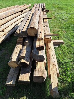 Staré drevo - guľatina, hranoly, foršty, dosky - 7