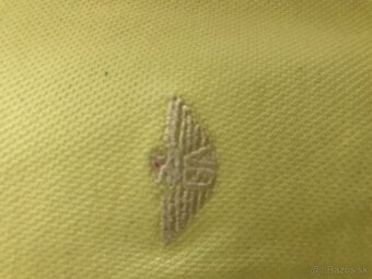EMPORIO ARMANI pánske polotricko žlté L/ XL - 7
