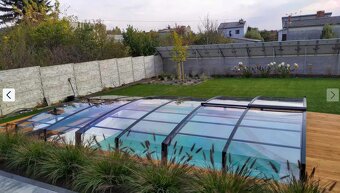 Zastrešenie bazéna, bazénu,370 x 640 x 80 cm - SYSTEM COVERS - 7
