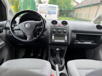 Predám VW Caddy Life 1.9TDI 77kw 184 000km 2009 - 7